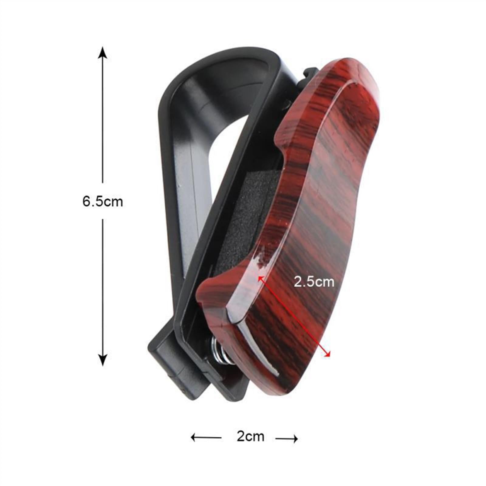 Supporto per Occhiali da Sole per Auto Occhiali da Sole Universali Posizionamento degli Occhiali Clip di Fissaggio Automatico