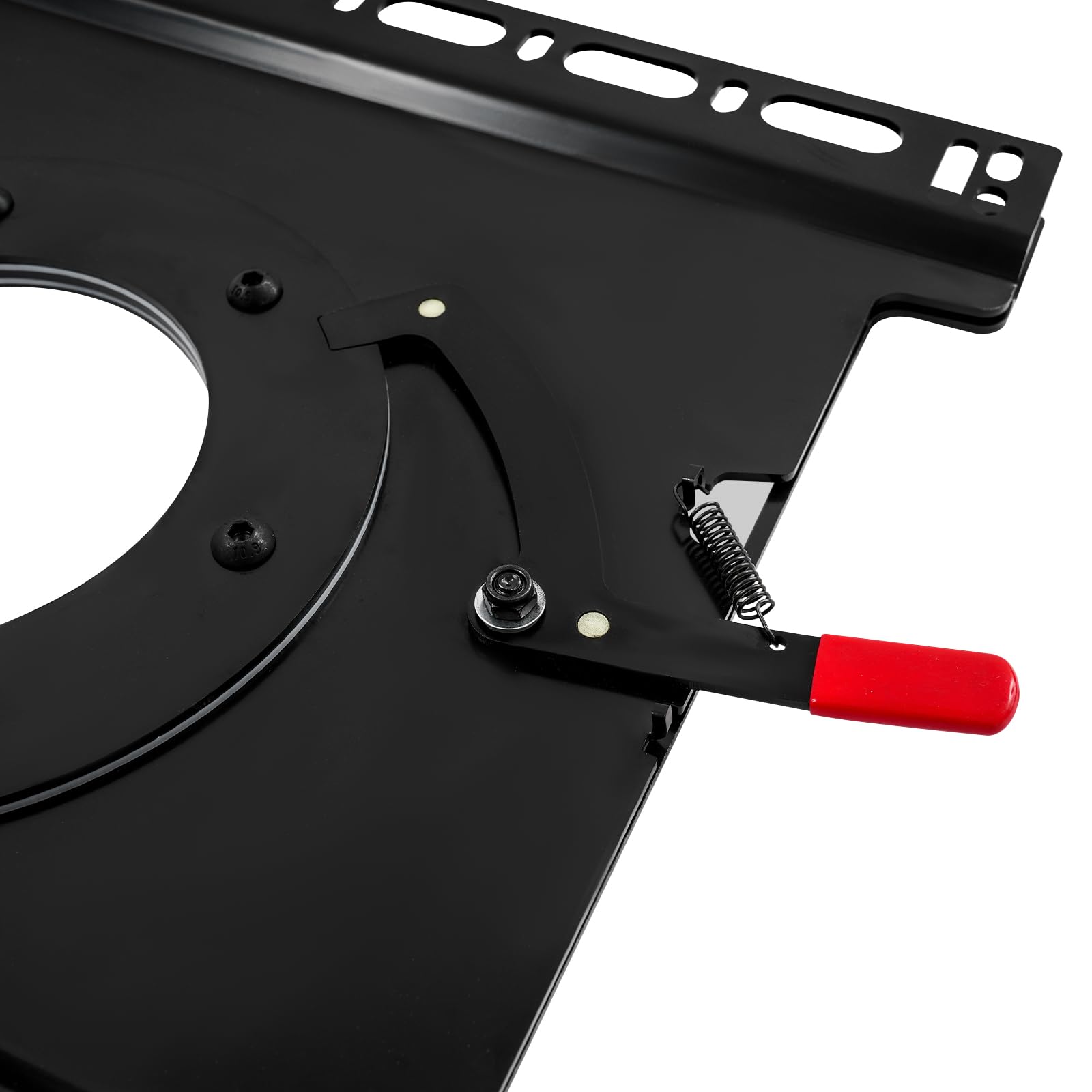 Sitz Drehkonsole 360°, 57×46,5×3 cm Universal Drehbare Sitzbasis, 0°/135°/180°/225° Swivel Drehteller, Wohnmobil Sitzkonsole für Mercedes-Benz-Sprinter 2002~2018 Modelle, T5 T6 (Fahrerseite)