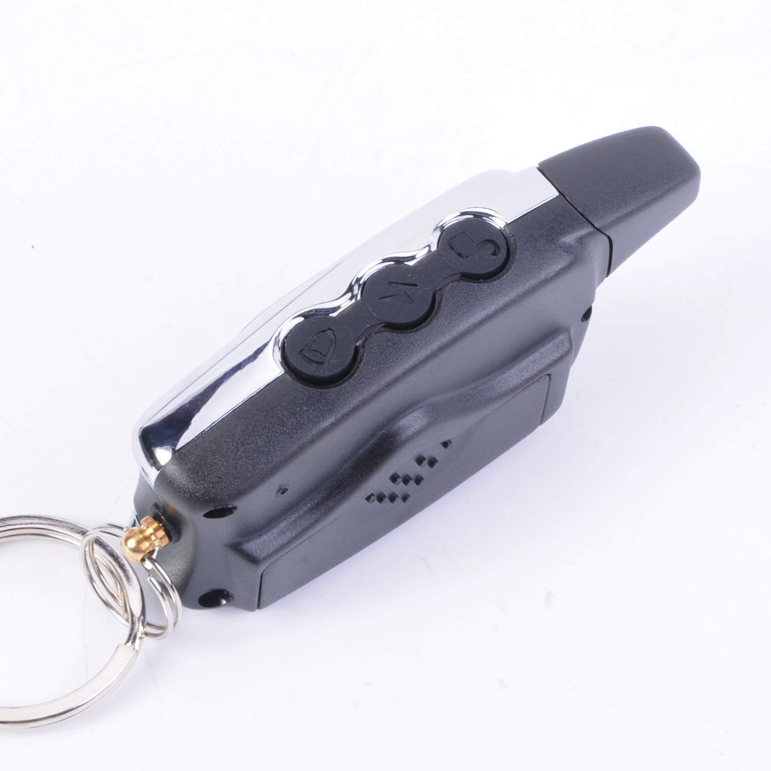 WoodHW 100% New 2 Way Motorcycle Anti-Theft Burglar Alarm LCD Remote Control Start Flameout