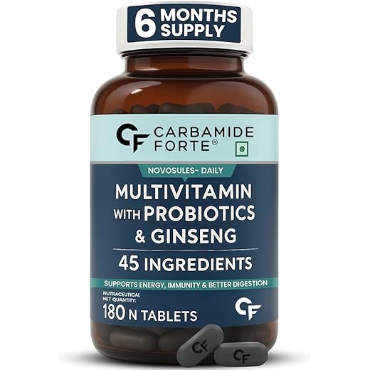 Carbamide Forte Multivitamin Tablets for Men - 180 Veg