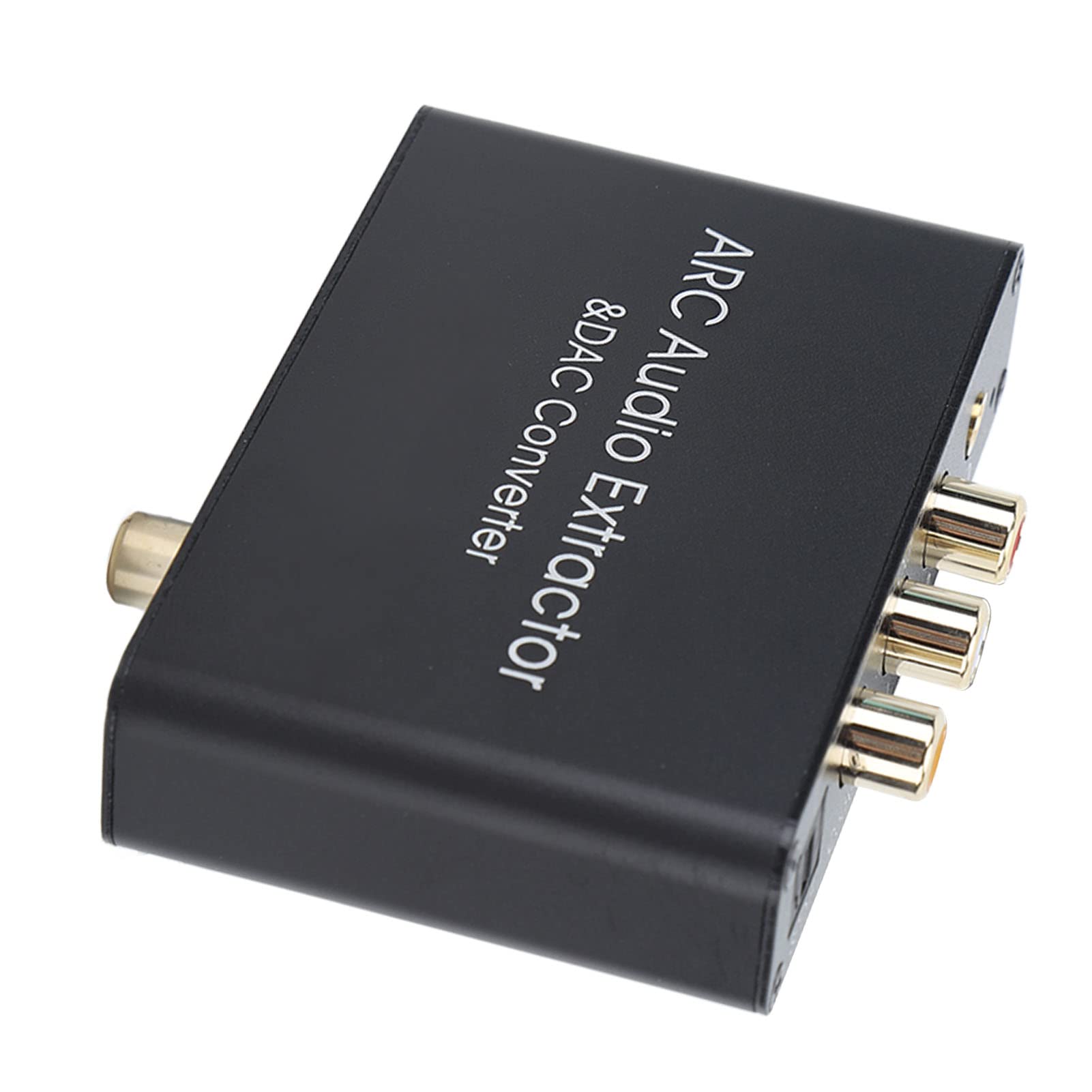 Channel de retour audio DAC Convertisseur Extracteur Extracteur Volume Réglage pour TV Home Aluminium ALLIAGE