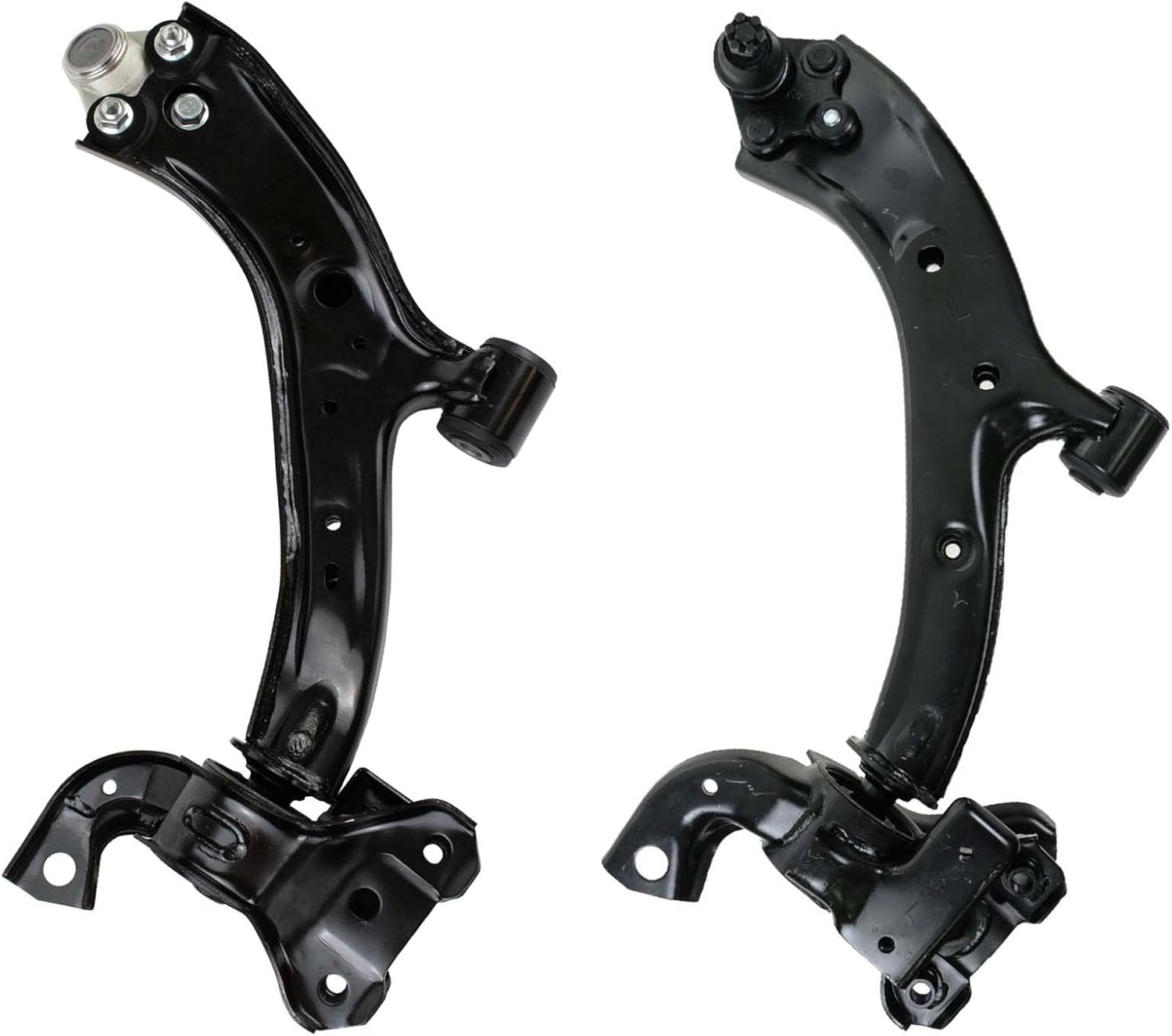 TRQ Front Lower Control Arm with Ball Joint Set (2‑Piece)