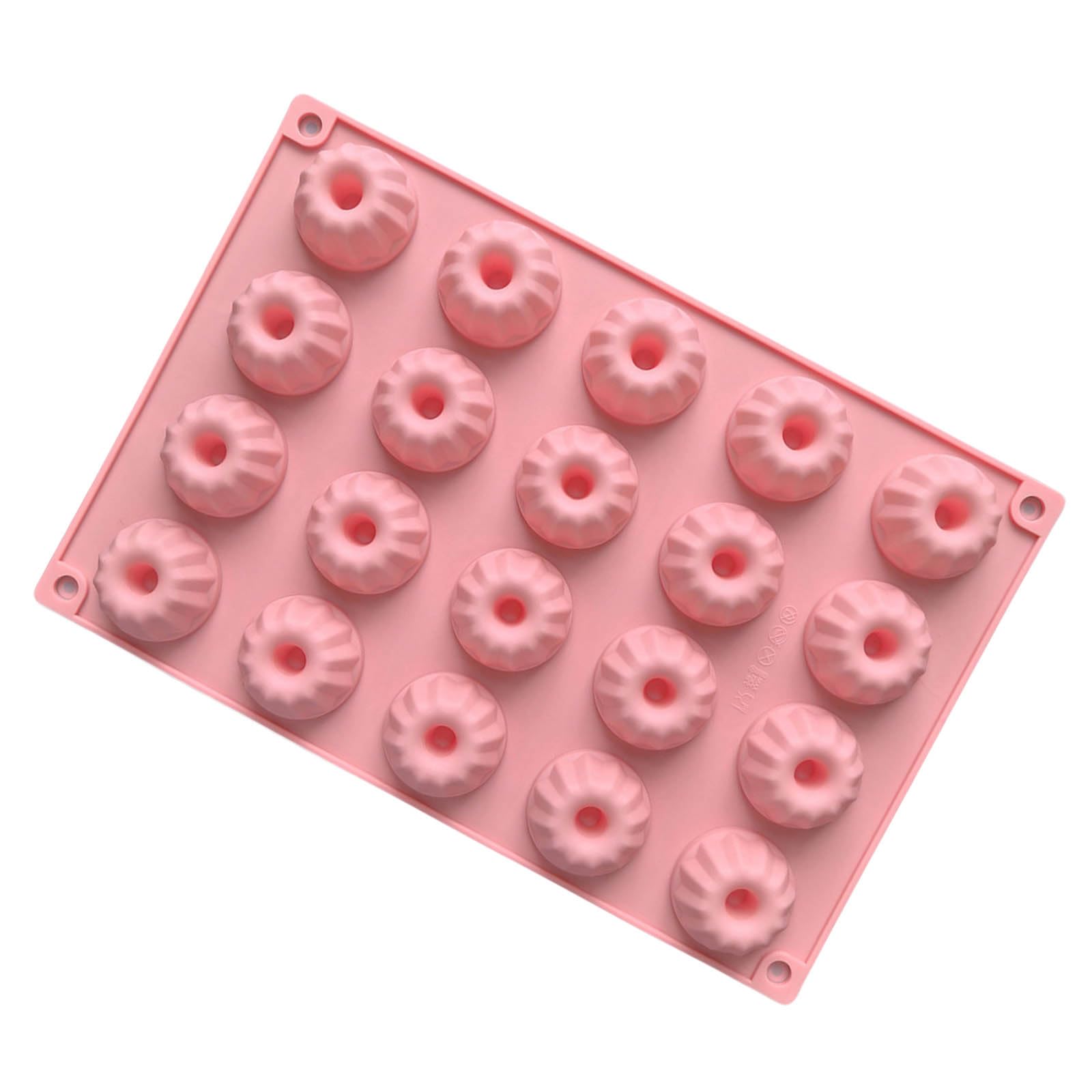 Tsophreniq Silicone Miniature Cake Silicone Miniature 20 Capacity Pastries Molds for Muffins and Cakes