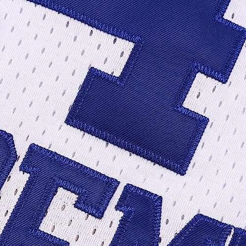 Amzdest Maillot en jersey 90s The Fresh Prince of Bel Air Academy #14 pour homme et femme, maillot de basket-ball unisexe pour fête à thème, blanc, XX-Large – vue 3