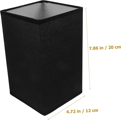 Miniatura 3 de KONTONTY Pantalla de lino para lámpara de pie, pantalla de mesa, pantallas redondas para lámpara de pie, cubierta de luz de mesita de noche,