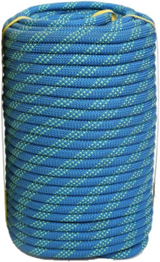 Boat Docking rope Double Braided Nylon Polyester Rope 12 MM for Heavy-Duty Extra Strength Multi-Purpose Sailing, Crafting, Camping, Marine (Color : 14mm, Size : 100m)