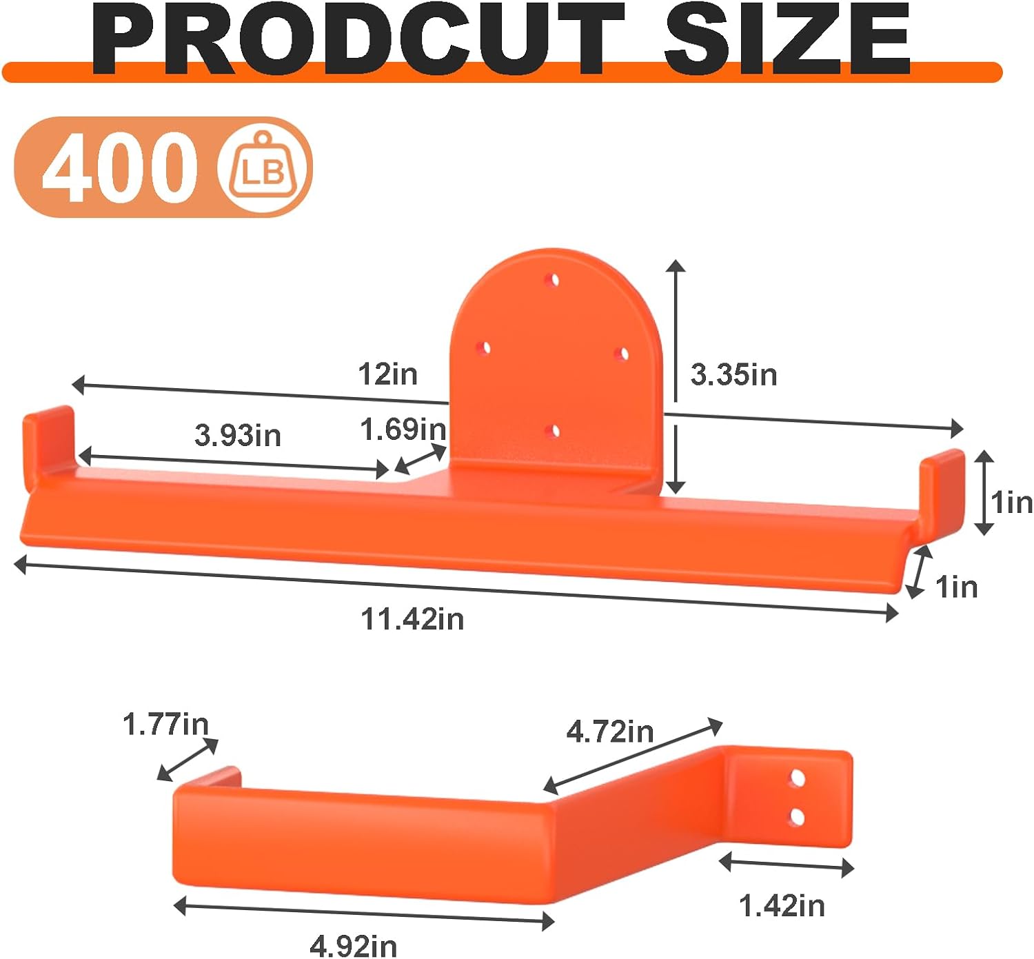 3 Pack Backpack Blower Rack, Heavy Duty Anti-Scratch Leaf Blower Hanger with Hose Holder, Backpack Sprayer Wall Mount for Garage, Warehouse & Outdoor Tool Storage