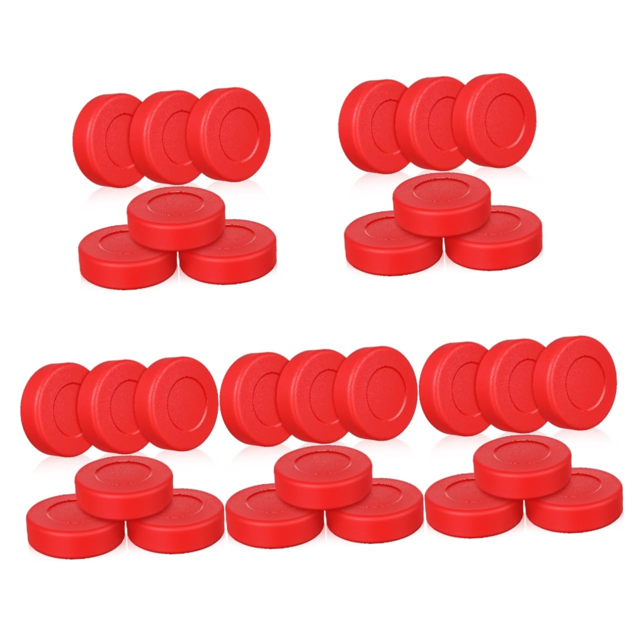 BESPORTBLE 5sets Hockey Balls Black Street Hockey Ice Durable Boys and Girls and Adults 6pcs*5