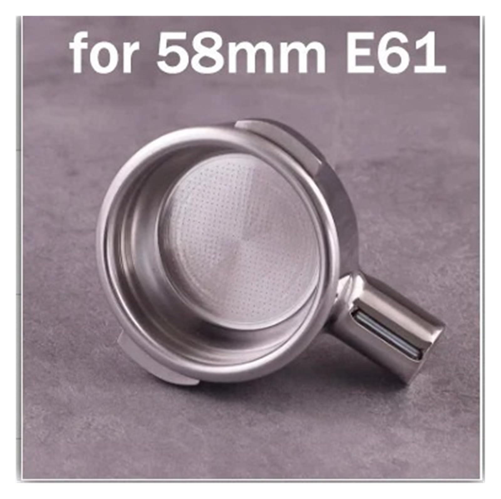 Mango De Portafiltro Sin Fondo De 2 Orejas De 58MM, Compatible Con Expobar, Compatible Con E61, Etc.,Accesorios For Espresso(Compatible for 58mm-Expobar-A)