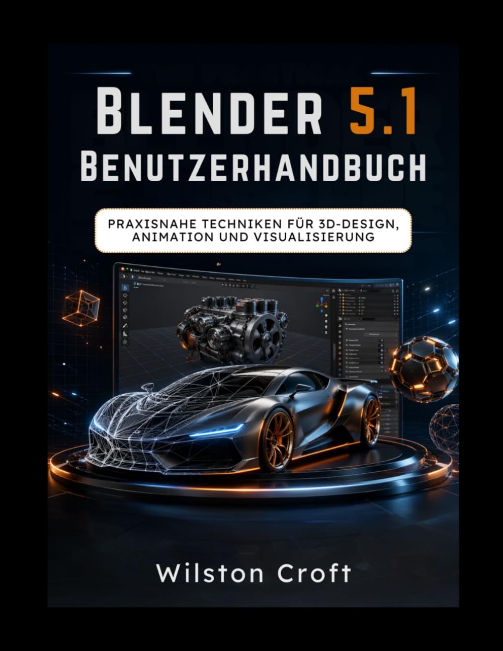 Blender 5.1 Benutzerhandbuch: Praxisnahe Techniken für 3D-Design, Animation und Visualisierung