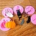 6Pcs/Set Halloween Fondant Molds, Halloween Bat Pumpkin Spider Owl Skeleton Tree Branch Silicone Chocolate Candy Mold for Cake Cupcake Topper Decorating, Gum Paste Polymer Clay Epoxy Resin Mould