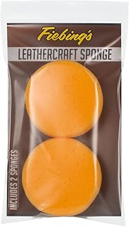 Fiebing's Leathercraft Sponge (2 sponges/pack) for Leathercraft Projects