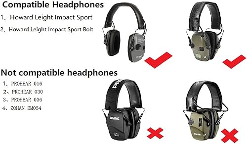 Miniatura 6 de Casco táctico ARC Track adaptador para táctico electrónico disparo orejera compatible con Howard Leight Impact Sport Headset