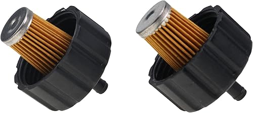 Miniatura 4 de JZGRDN 2 filtros de combustible 8R4-24560-00 8F3-25460-00 compatible con Yamaha ET250 BR250 G2 G5 G8 G9 G11 G21 Gas Golf Cart