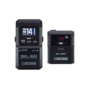 Amazon | BOSS ボスWL-60 ギターワイヤレスシステム 大型LCD