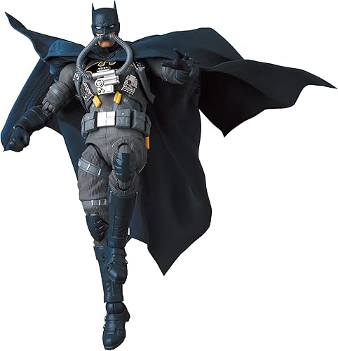 Miniatura 6 de Medicom DC Comics: Batman Hush: Stealth Jumper Batman Mafex figura de acción, multicolor