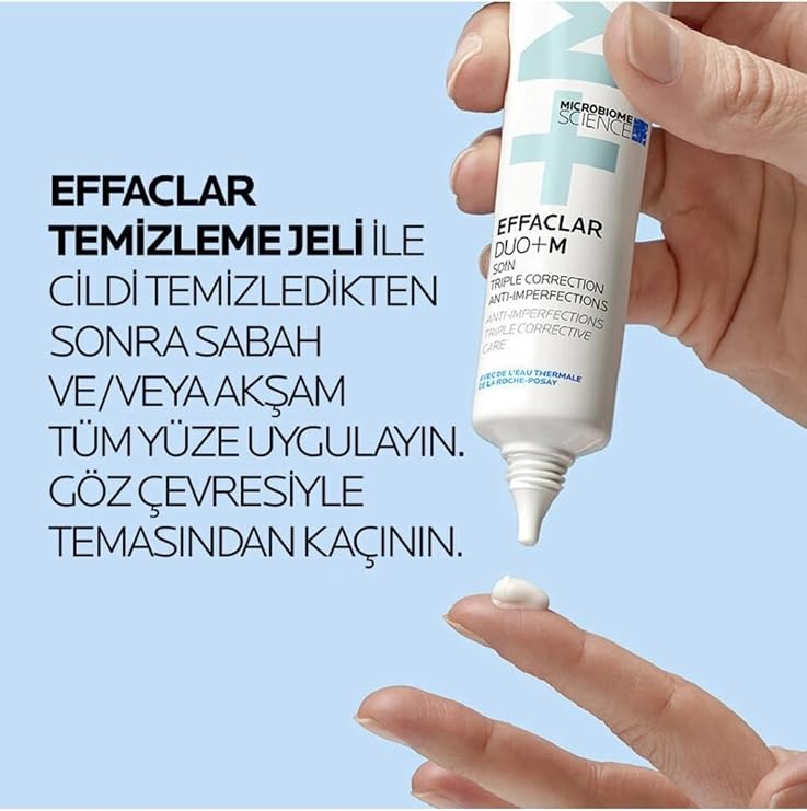 La Roche Posay Effaclar- Niasinamid İçerikli Koyu Leke Karşıtı Matlaştırıcı Duo+ M Krem 40 ml 109355-1-5