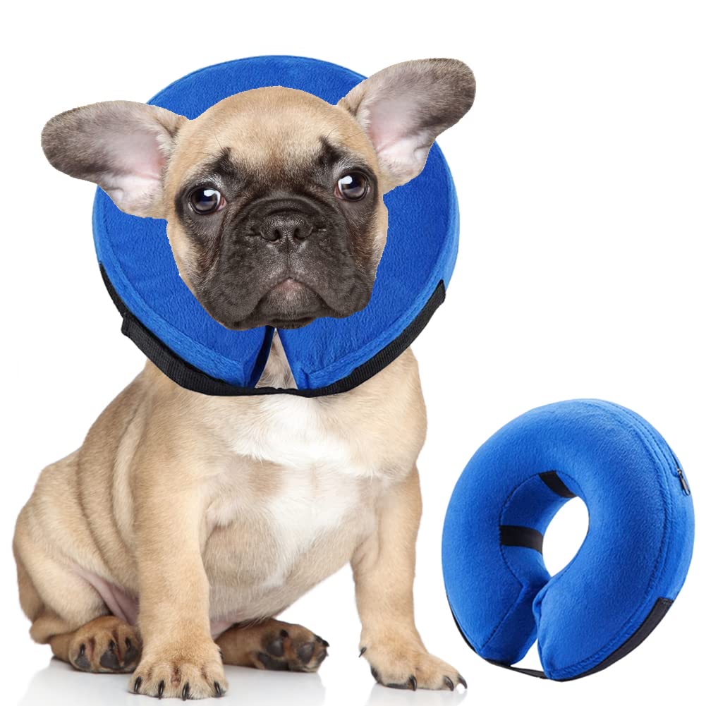 Soft Dog Recovery Collar Adjustable Protective Inflatable Pet Cone