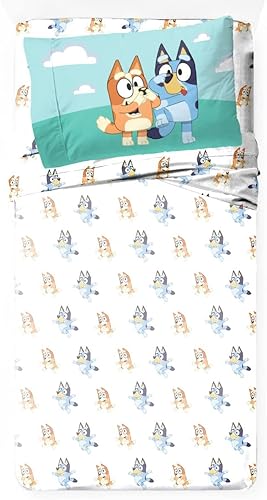 Vista 13 de Jay Franco - Juego de sábanas de tamaño matrimonial Tune Up de Cars, de Disney Pixar, de 4 piezas, azul