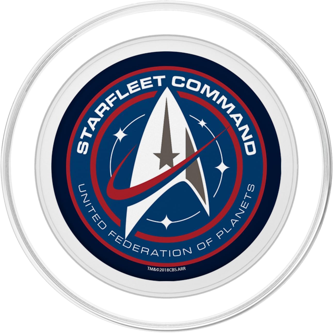 Star Trek Starfleet Badge PopSockets Stand for Smartphones and Tablets PopSockets PopGrip for MagSafe