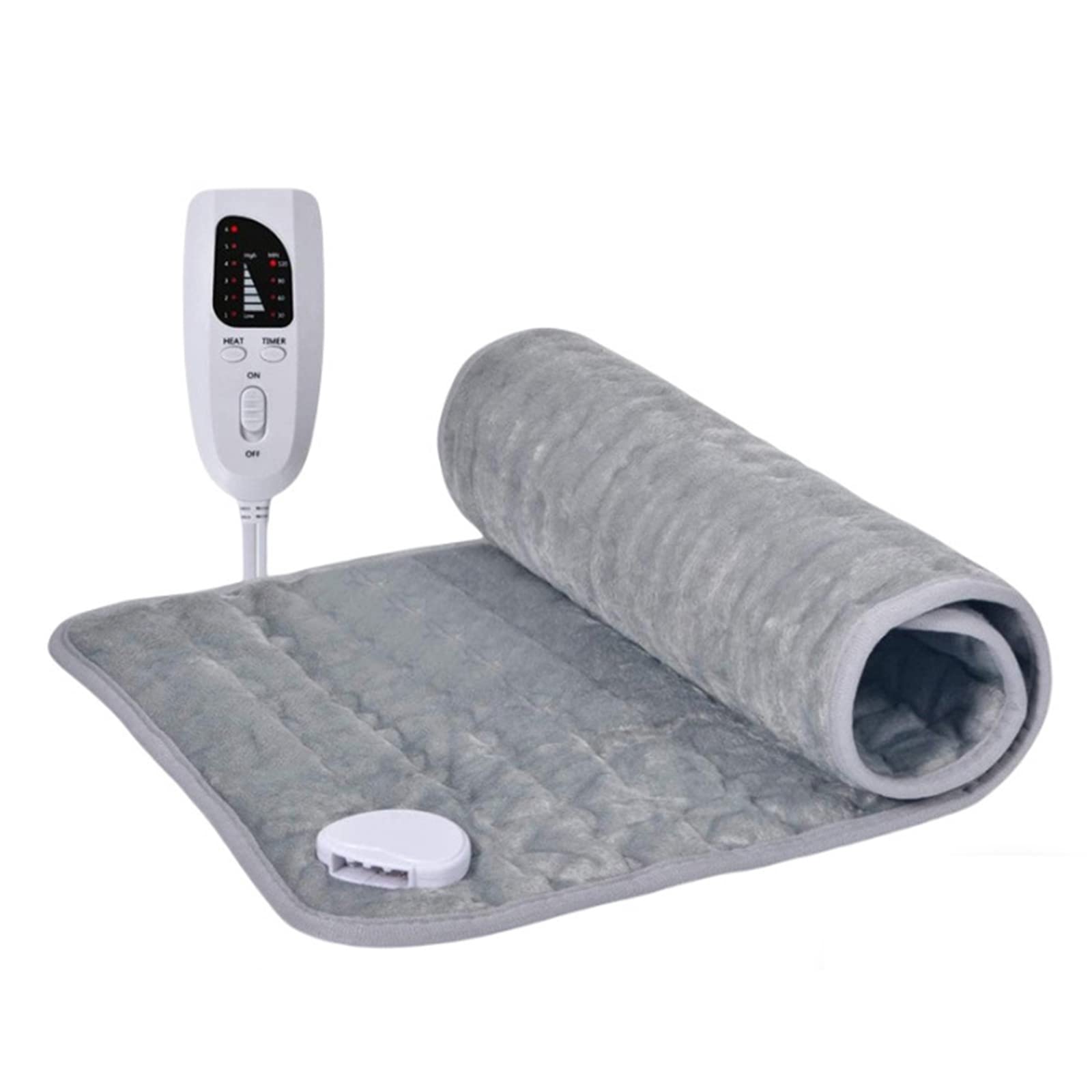 Heating Pad and Foot Warmer for Cramps, Comfytemp Electric Heating Pad for Back Pain Relief, with 6 Heat Settings Auto-Off, Moist Heat Therapy Feature, Machine Washable