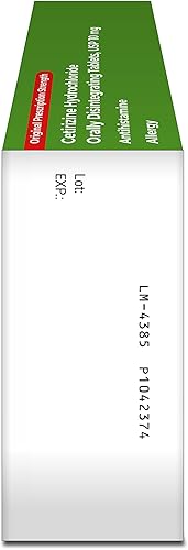 Miniatura 7 de Cetirizina Hcl, 10 mg Odt, 24 unidades, 24 unidades