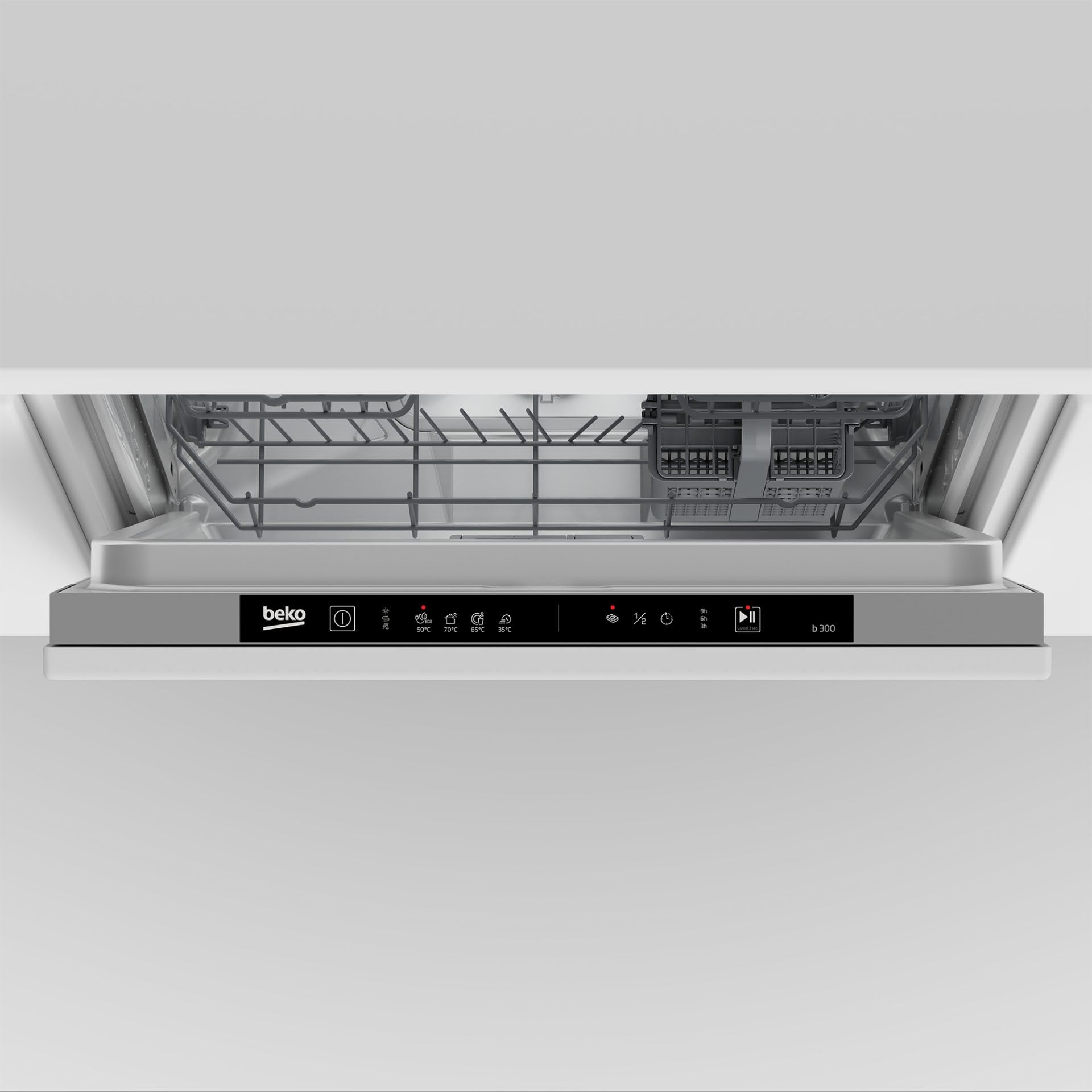 DIN34330 - Lavastoviglie da Incasso, 13 Coperti, a Scomparsa Totale, Classe energetica D