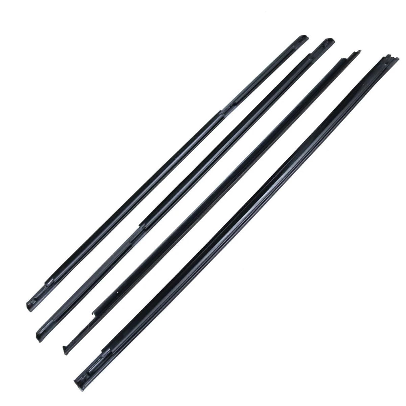 One Color Car Window Rubber Seal For Mitsubishi For Lancer 2001 2002 2003 2004 2005 2006 2007 Black Car Window Weatherstrip Window Weatherstrip