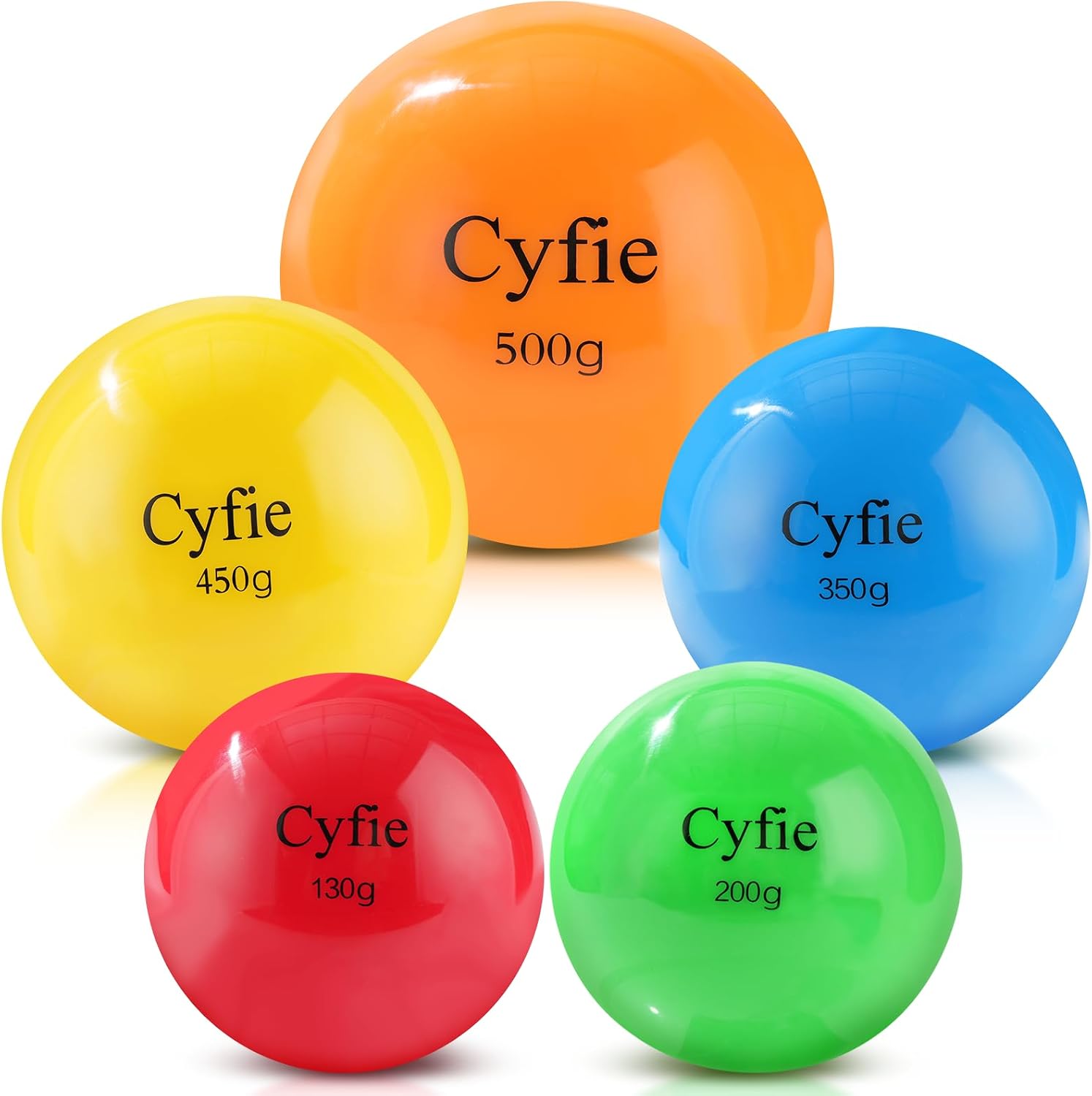 Cyfie Weighted Baseballs for Hitting Training, Heavy Balls for Batting Practice, Weighted Softballs for Strength & Swing Speed Training, Baseball Training Equipment for Players & Coaches