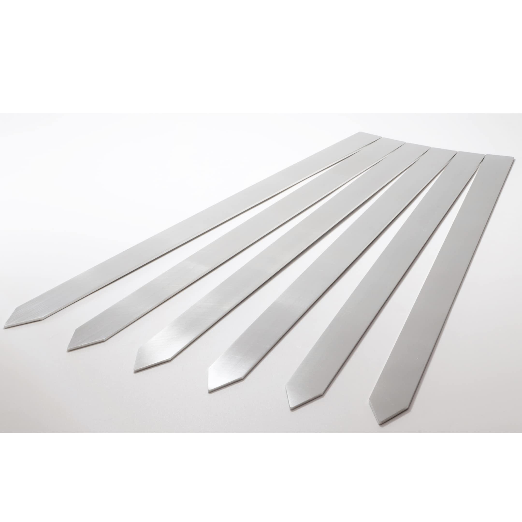 Edelstahl Adana Grillspieße/Schaschlikspieße/Fleischspieße extra breit 24mm und 450mm lang (20)