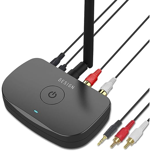 Besign BE RCA Long Range Bluetooth Audio Adapter HiFi Wirele