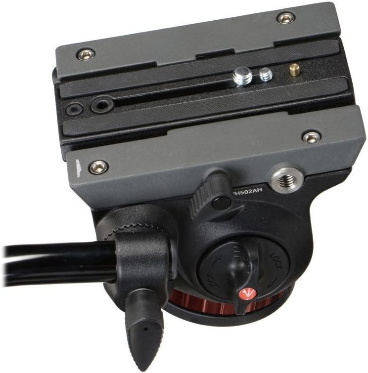 Manfrotto MVK502055XPRO3 Photo Video Hybrid Kit with 502 Series Head, Black : Electronics