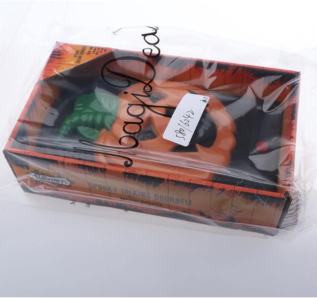 BNF®Horrible Doorbell Voice Screaming Trick Props Pumpkin|Home & Garden | Holiday & Seasonal Decor| Christmas & Winter