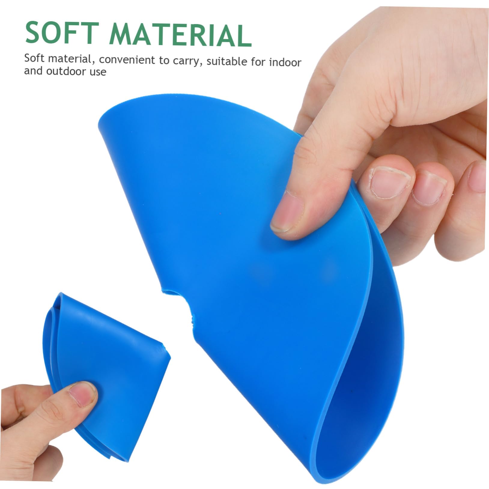 12 Piezas Marcadores de Disco Plano Resistentes para Fútbol Baloncesto y Marciales Interior y Exterior Conos para Mejorar Agilidad y Técnica