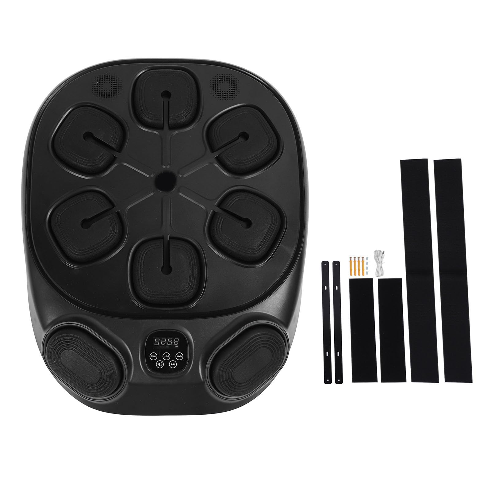 Punching Machine, Entrenador de Boxeo Montado en la Pared Inteligente con Modos de Música y Objetivo Electrónico para Adultos de Gimnasio en Casa