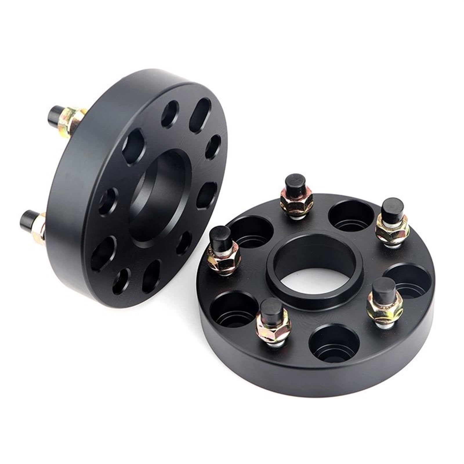 2 pezzi 25/30/35/40/45/50/60mm PCD 5x139,7 CB 95,3mm adattatore distanziale ruota 5 alette vestito per Kia per Sorento M12x1(2PCS 35mm)