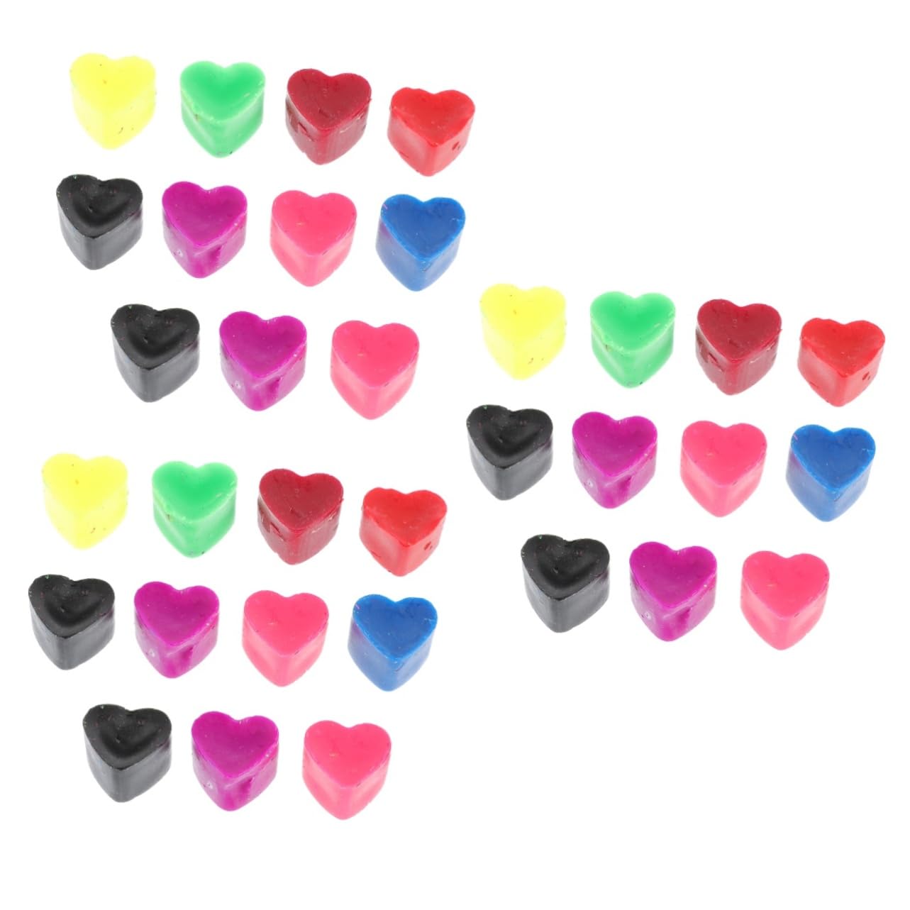 STOBOK 3 Set 100 Colori Kit di per Candele Paraffina di Soia Cera di Cocco Compatibile per Decorazioni per La Casa 11 Pezzi * 3