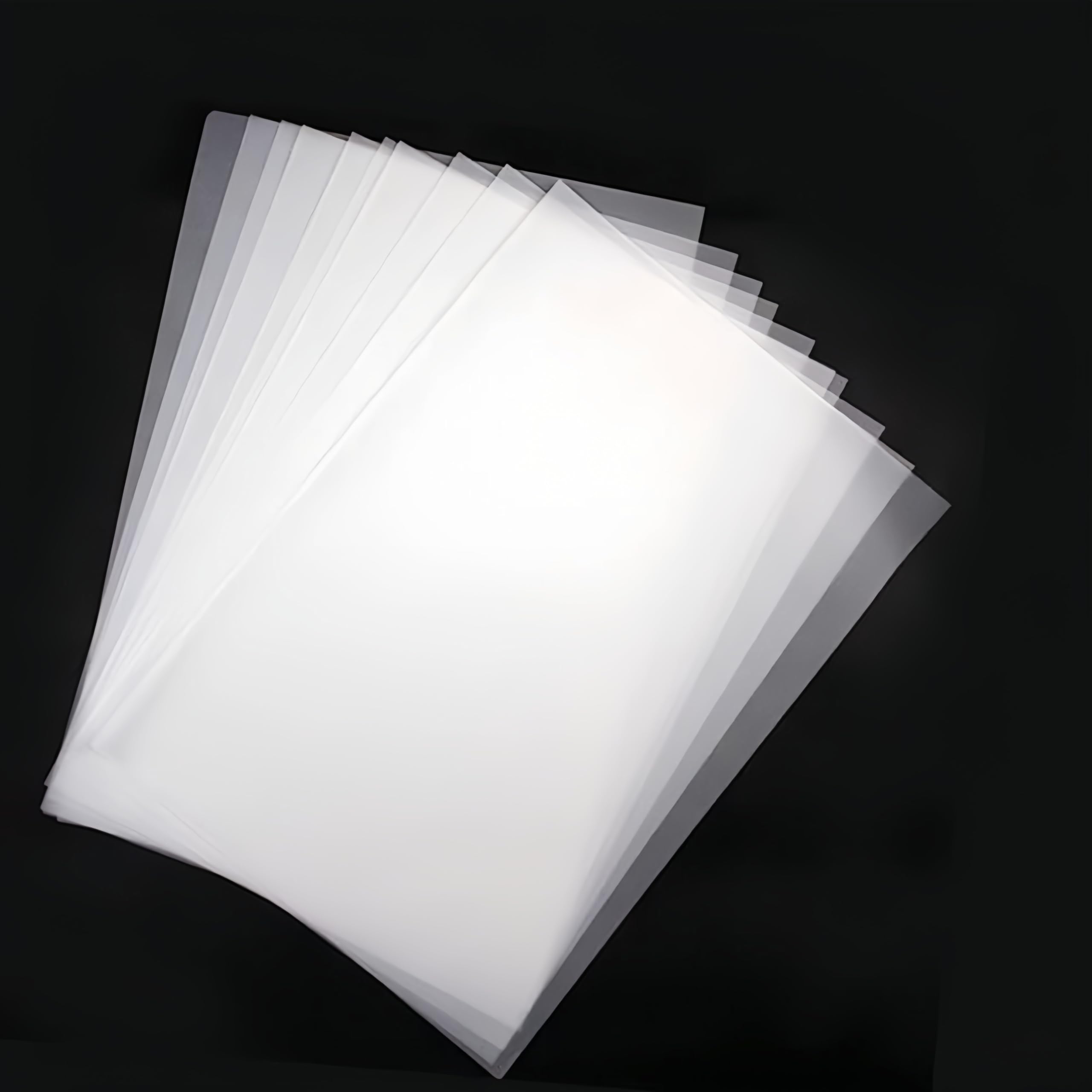 Mirito 70 G, 100 Sheets Transparent Paper 70G Din A4 210 X 297 Mm 100 Sheets Printable Transparent Craft Paper, Tracing Paper, Parchment Paper, Architect Paper
