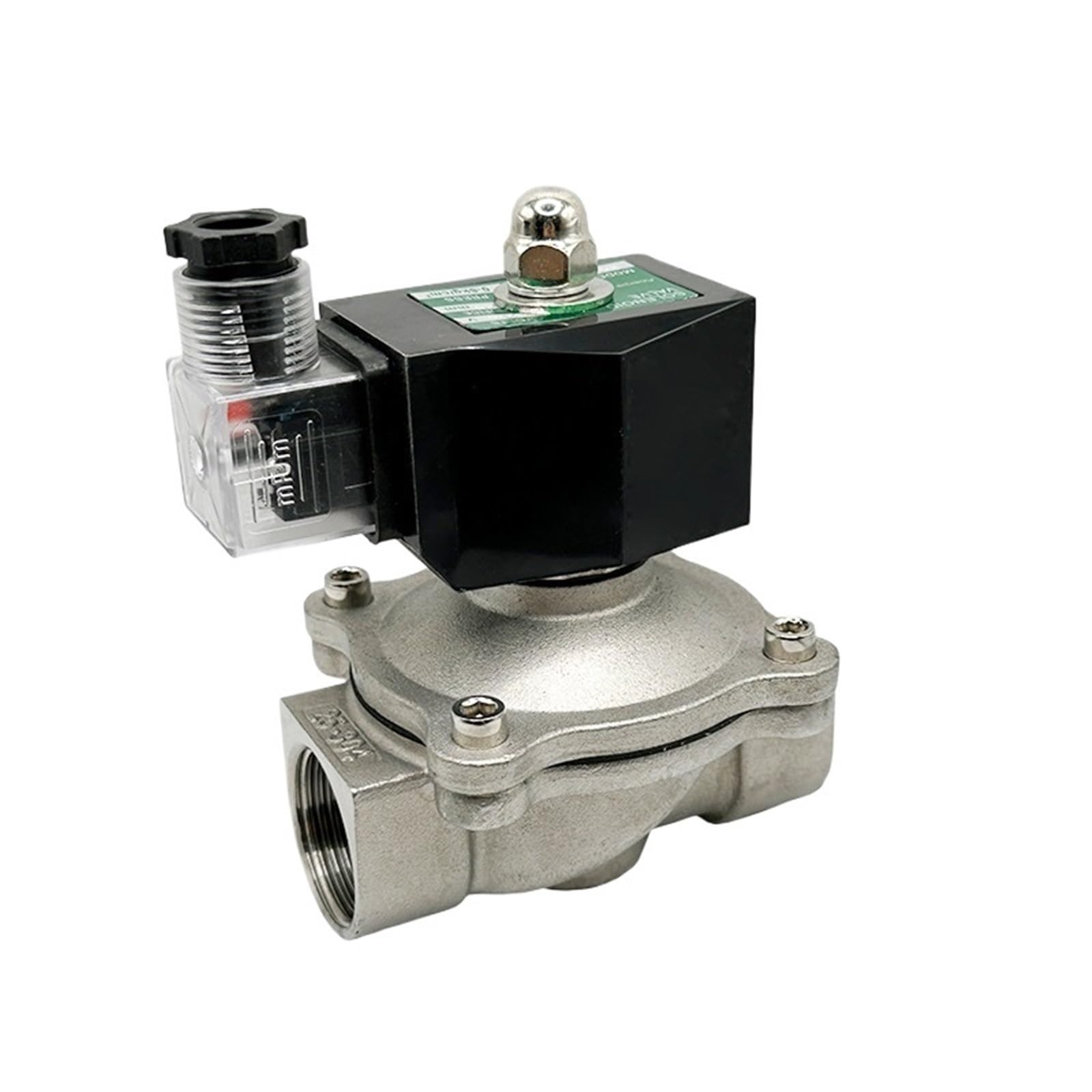 Électrovanne inox 1-1/4" EPDM évite la corrosion et résiste aux fluides chauds