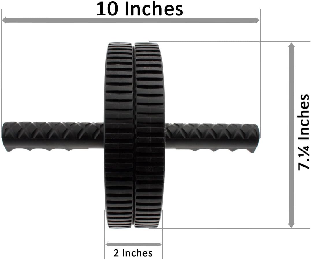 Wacces AB Power Wheel Roller - Exercise Equipment for Your Home Gym