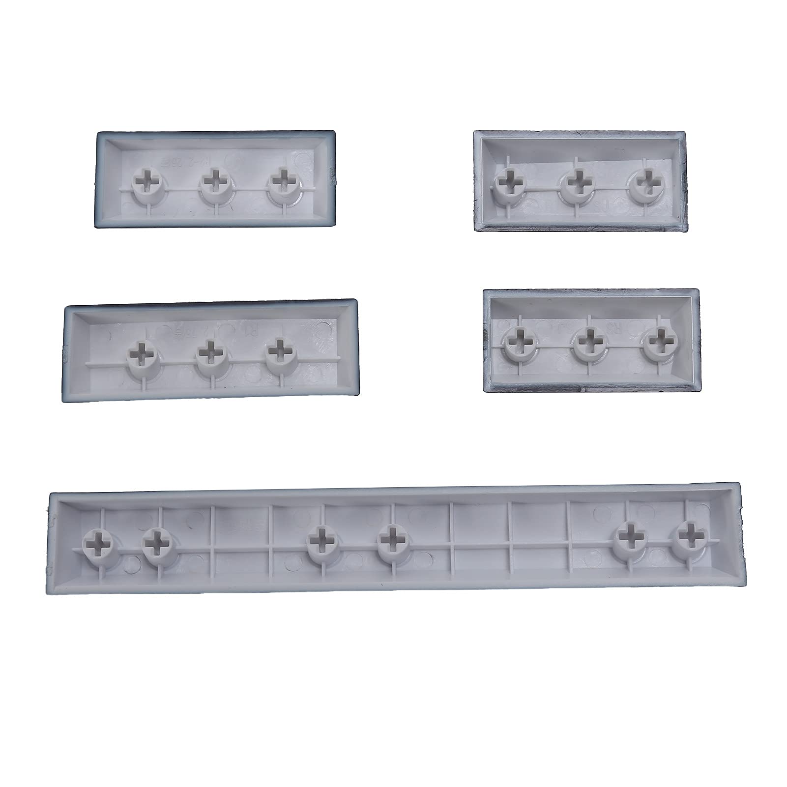 Zunate Nasadki na Klawisze z PBT w Kropki do Klawiatury Mechanicznej, 110 Klawiszy DIY Barwnik Sublimacyjny Kwiat na Klawiaturze Kompatybilny z klawiaturą 61/64/68/87/96/104/108 (BLACK)