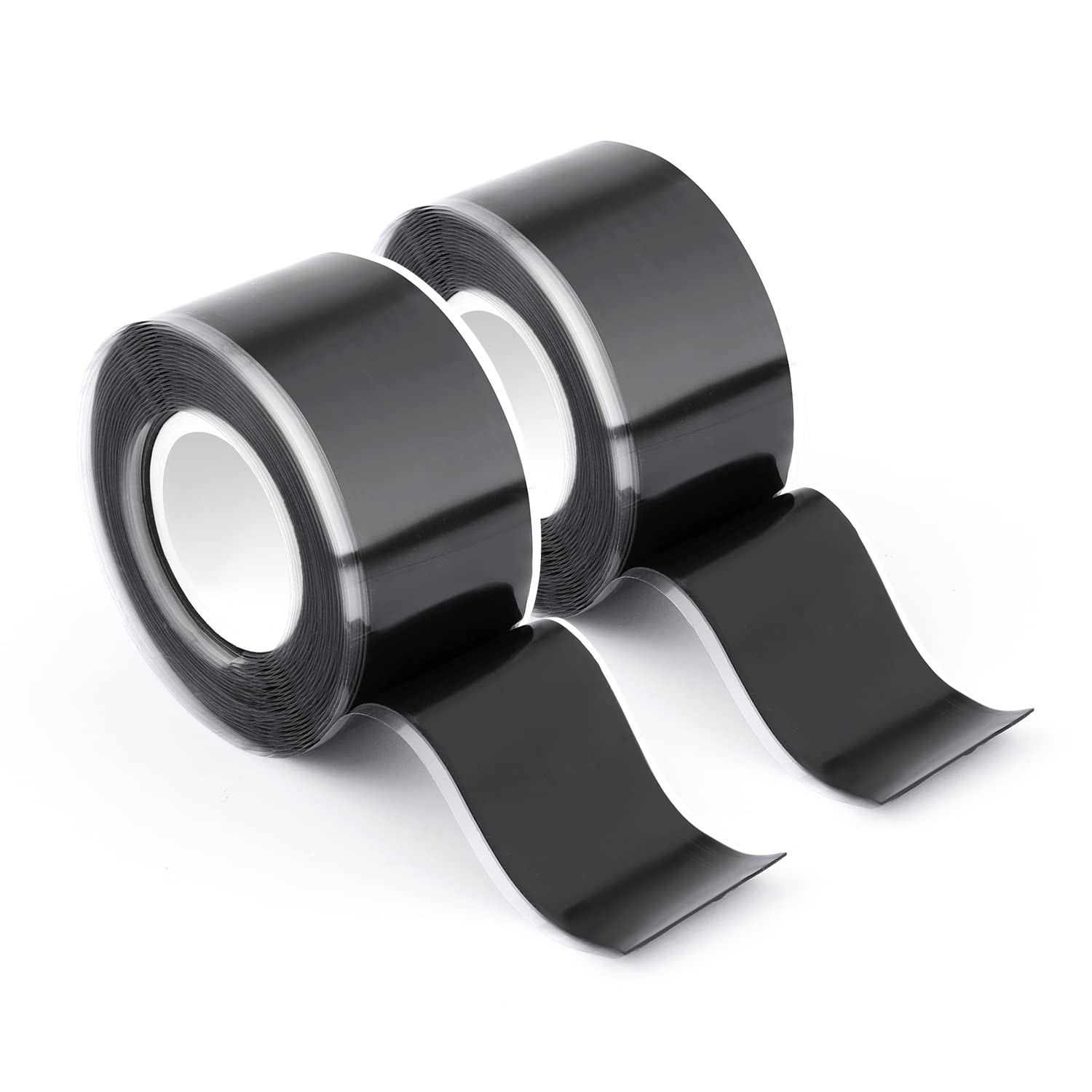 AIEX Self Fusing Silicone Tape 1 Inch x 10Ft, 2 Rolls Waterproof Self