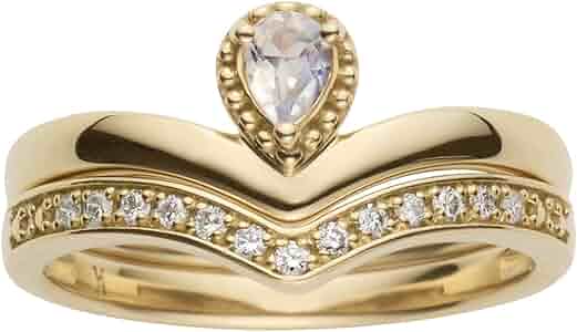 Amazon | [ヴァンドーム青山] K18YG デセール マジーク セットリング