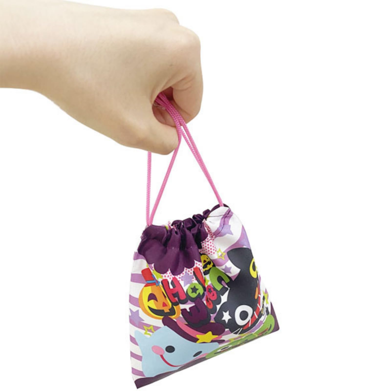 Amazon | 【16枚セット】ハロウィーン ミニ巾着袋 8種アソート 16枚