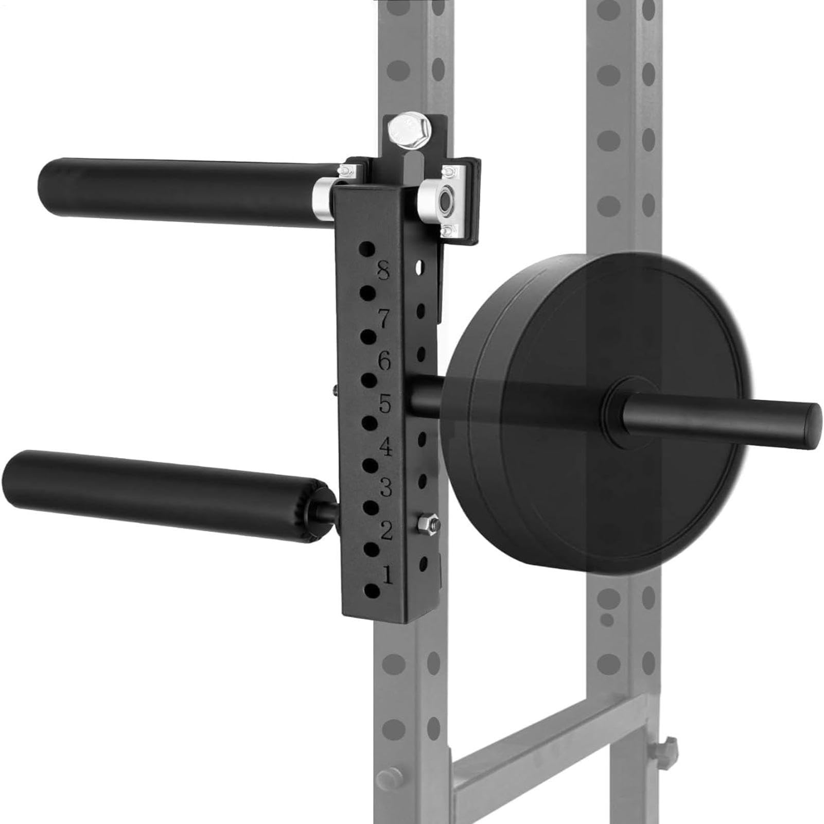Máquina de Curl de piernas con extensión y Curl depiernas. Accesorio Ajustable. Máquina de Curls de piernas Sentado. Capacidad máxima de 120 kg para Entrenar los músculos de laspiernas (18 mm/26 mm)