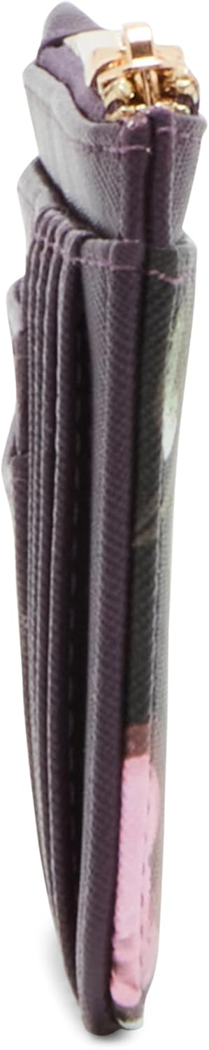 Anne Klein AK printed pouch with backside organzier