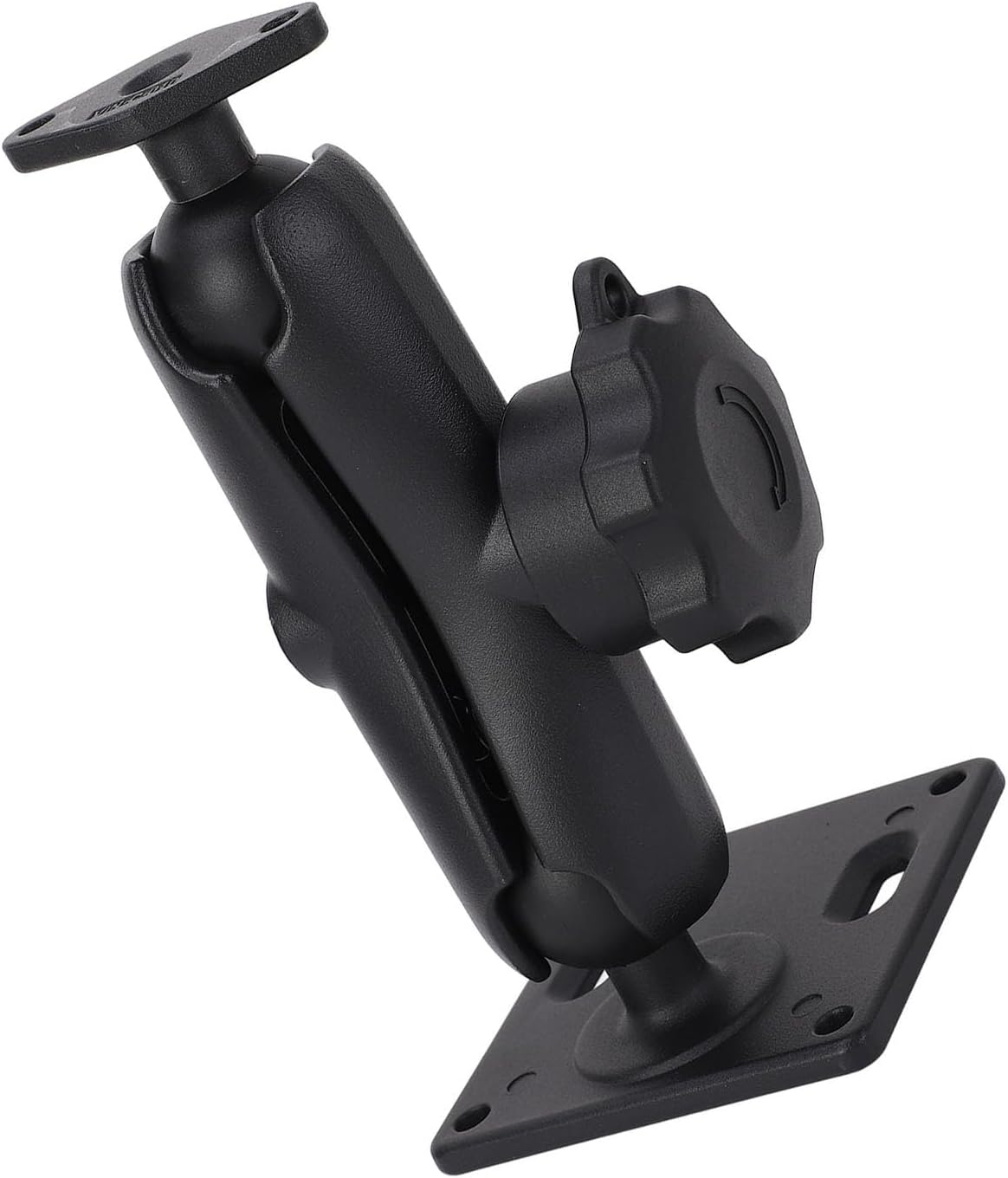 Sonew .5 Inch Double Mount with Key Theft Aluminum Alloy Double Socket Arm for Tablets and Fish Finders