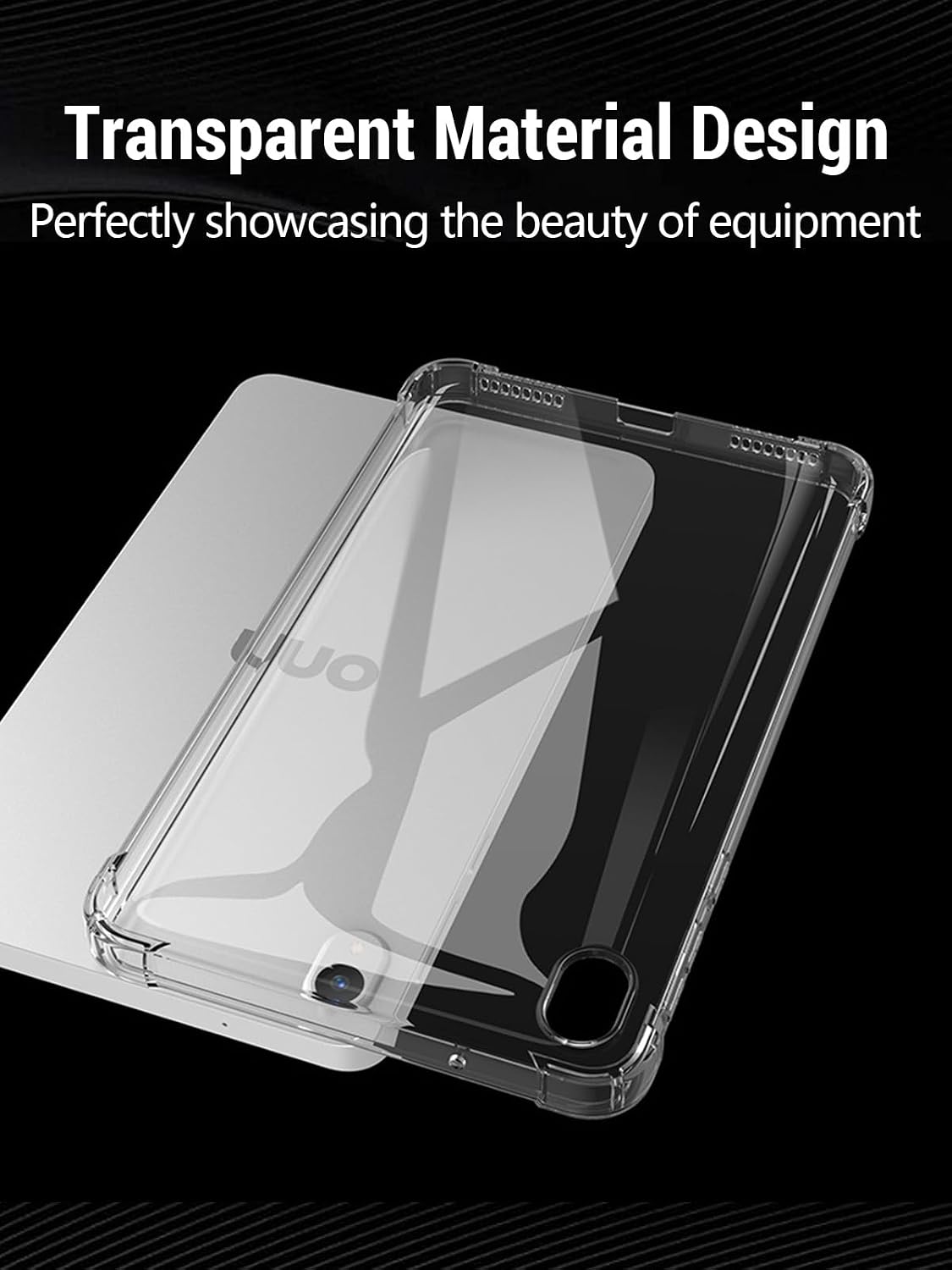 Clear Case for ONN 8.1 Inch Tablet (2026 Model) image 2