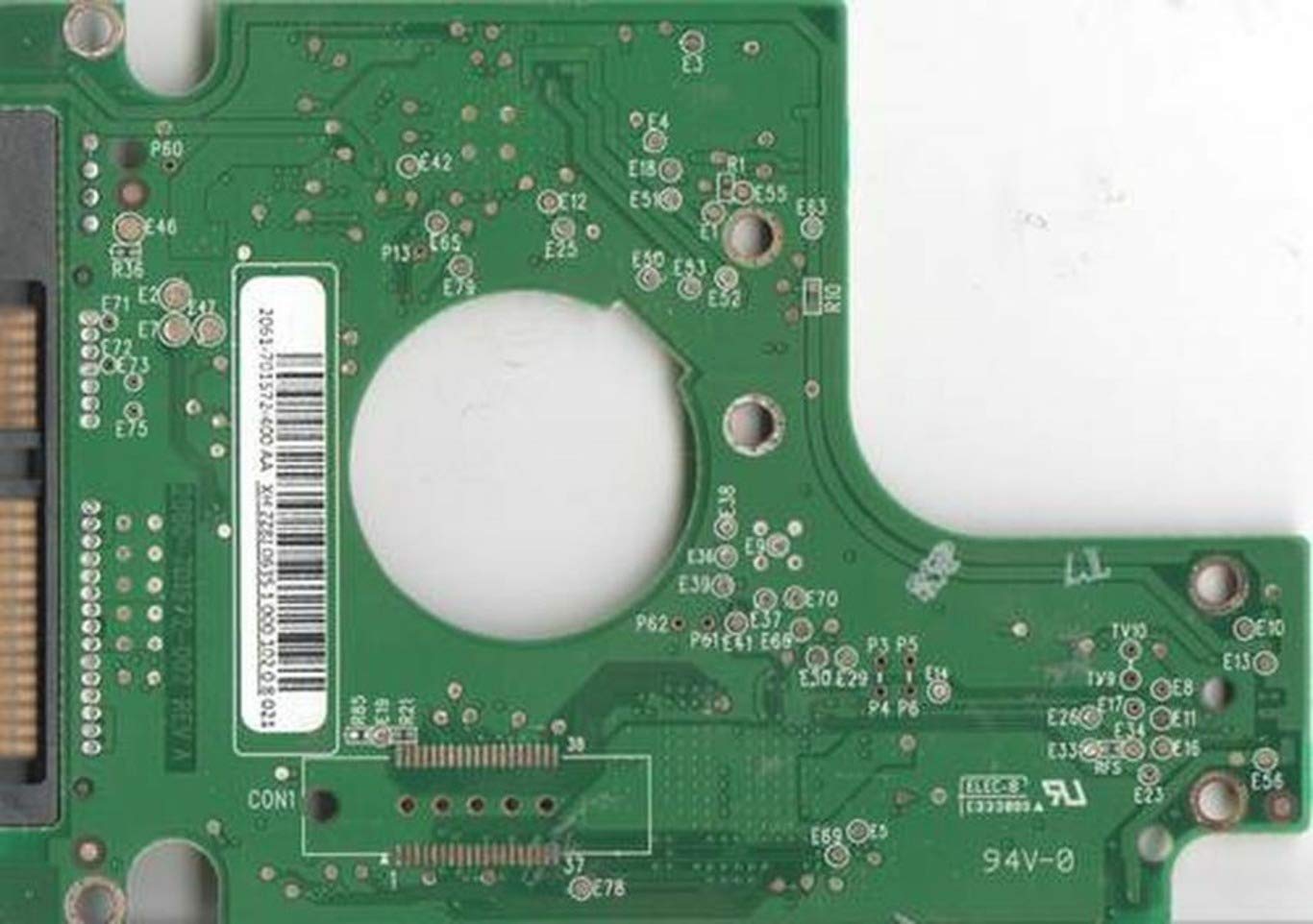 PCB Contrôleur WD5000BEVT-60ZAT1 Disque Dur Electronique 2060-701572-002