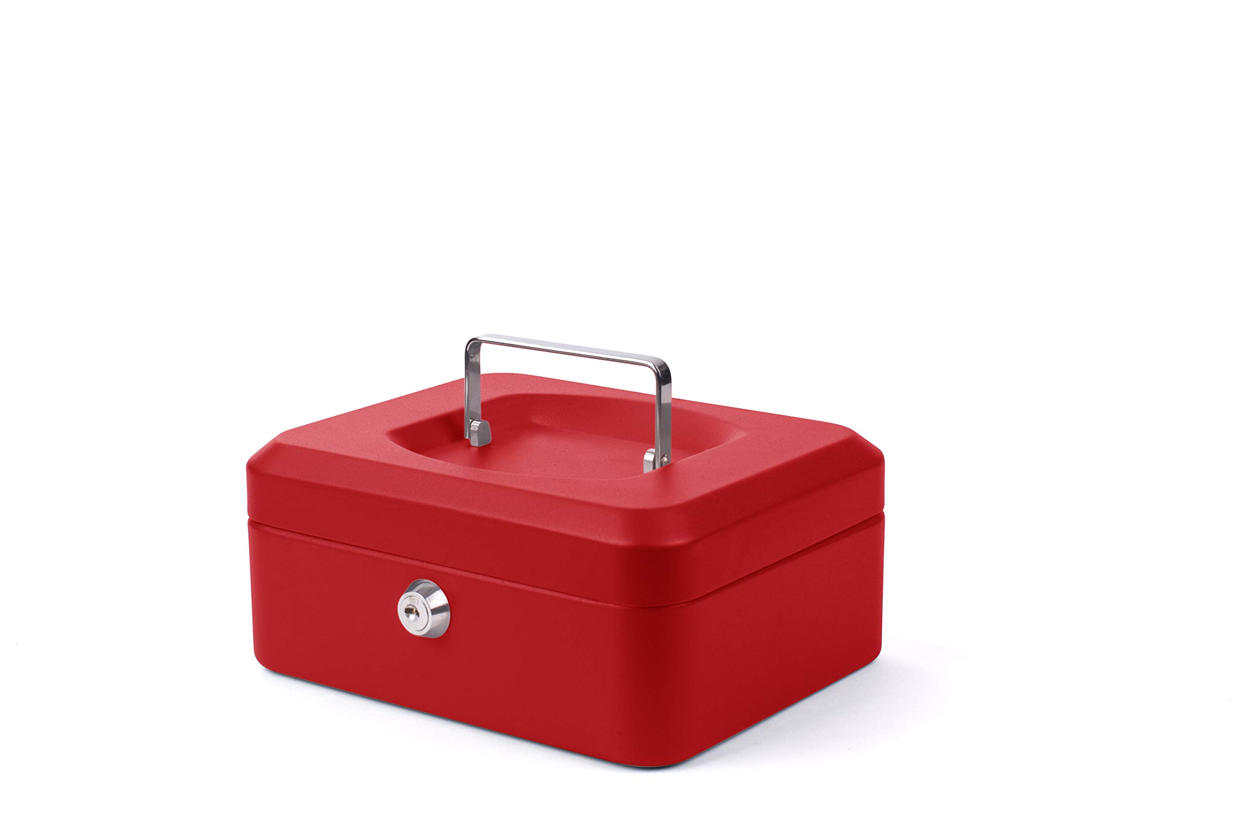 PAVO premium 8 inch Cash Box Red